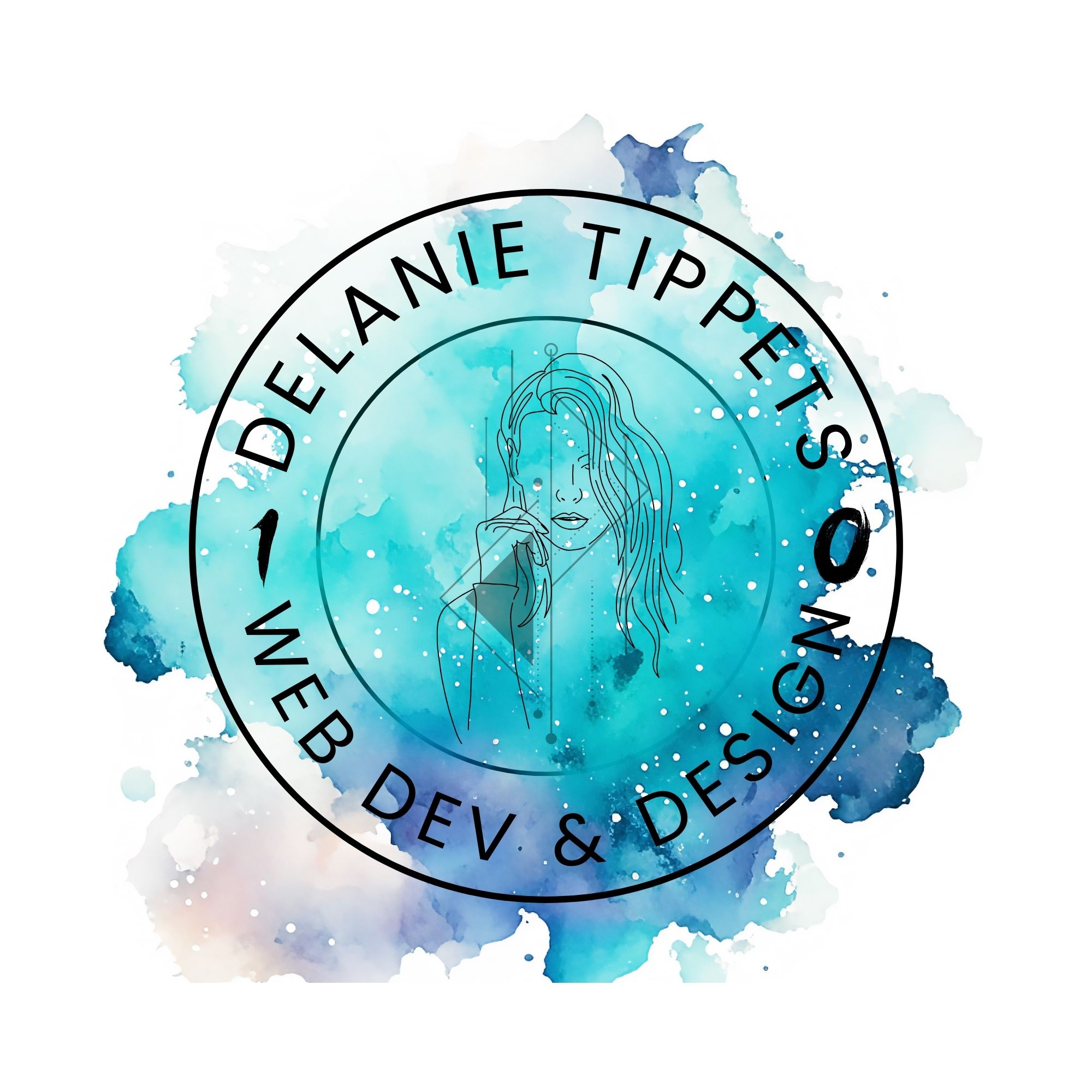 Delanie Tipp - Graphic Designer and Web Developer Logo
